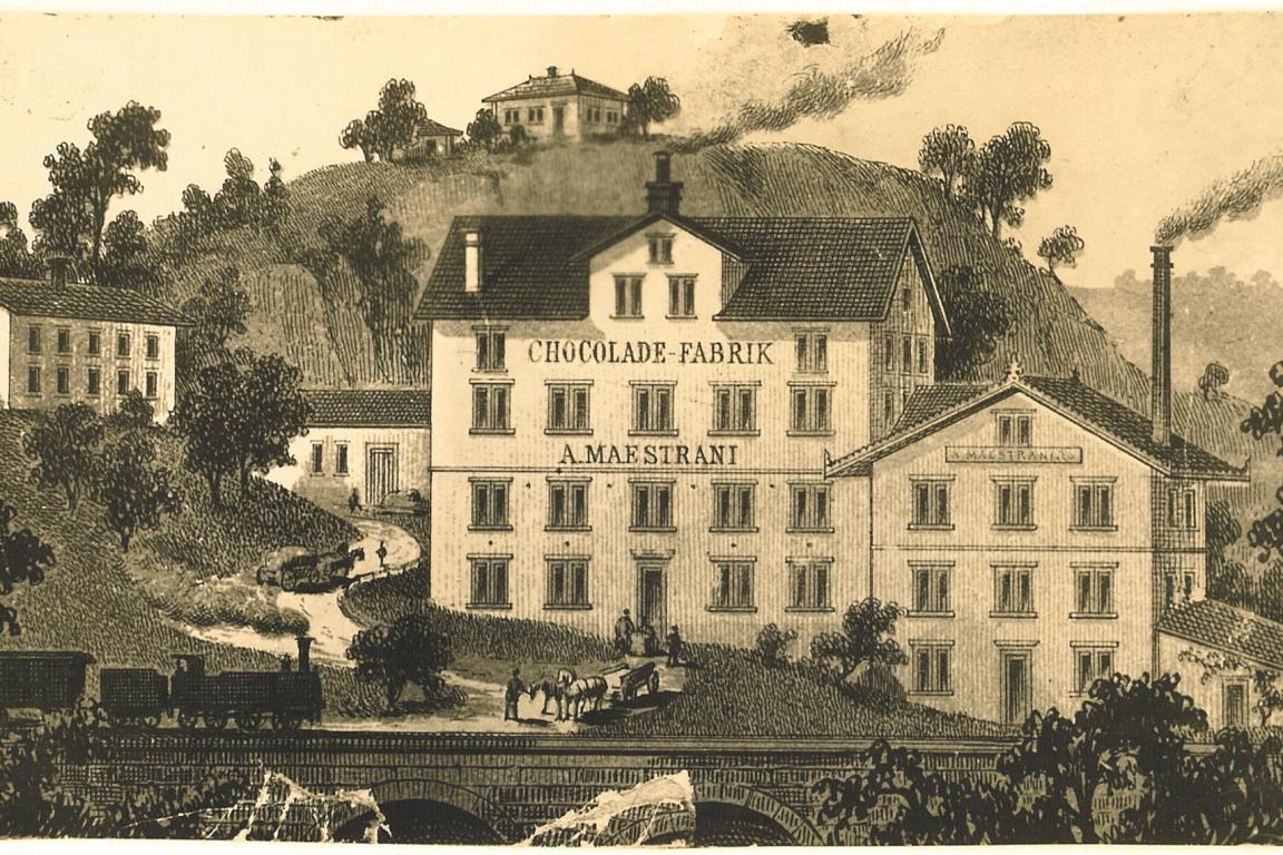 altes Gebäude von Maestrani 